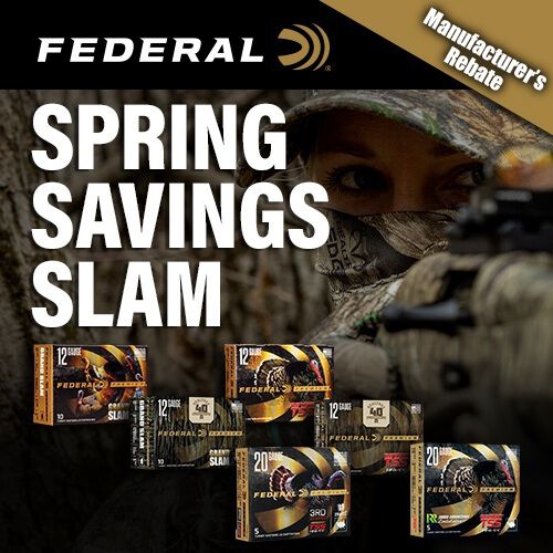 Federal&rsquo;s Spring Savings Slam Turkey Load Rebate Program is Underway